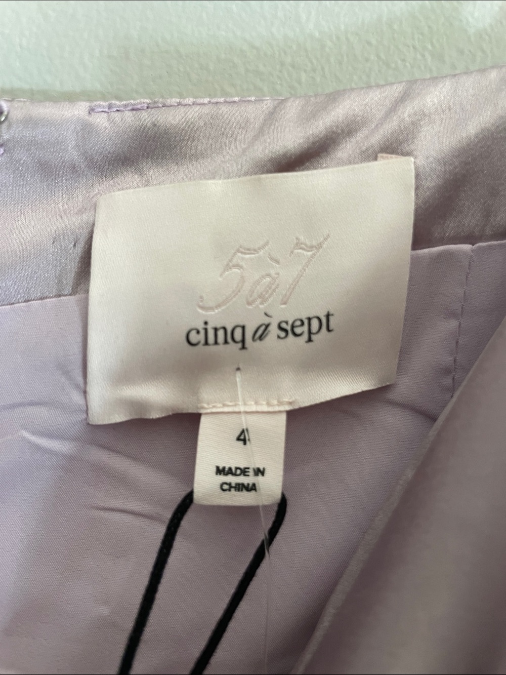 cinq a sept Lilac Slip Sheath Dress - Picture 2 of 8